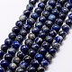 Natural Lapis Lazuli Beads Strands(X-G-A163-07-10mm)-1