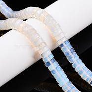 Opalite Beads Strands, Heishi Beads, Disc, 10.5x4.5mm, Hole: 1mm, about 50pcs/strand, 8.46~8.78''(21.5~22.5cm)(G-T138-47)