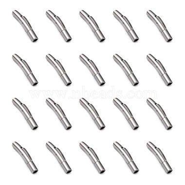 Column 316 Surgical Stainless Steel Bayonet Clasps(STAS-A021-3mm)-2