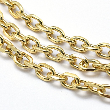 Eco-Friendly Brass Cable Chains(KK-P155-53G-NR)-2