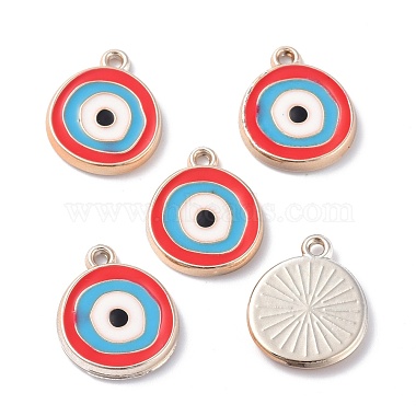 CCB Plastic Enamel Pendants(CCB-F024-02KCG)-2