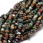 Natural Indian Agate Chip Beads Strands, 4~14x4~12mm, Hole: 1mm, about 15.3 inch~16.1 inch(X-G-E271-106)