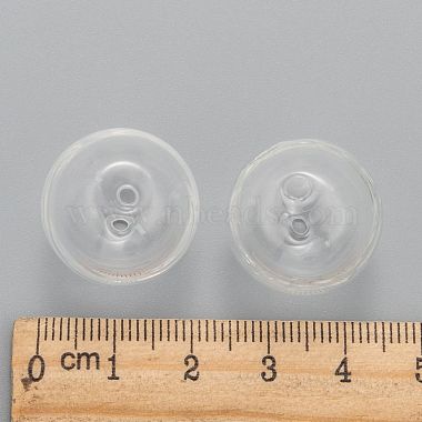 Perles de globe en verre soufflé faites à la main(DH017J-1)-3