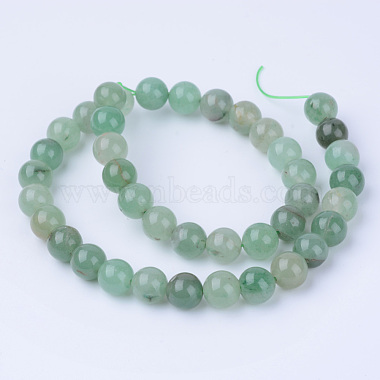 Chapelets de perles en aventurine vert naturel(X-G-Q462-12mm-20)-2