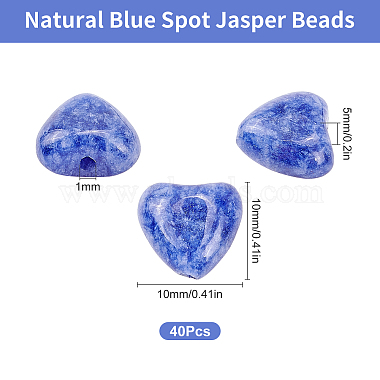 Natural Blue Spot Jasper Beads Strands(G-SC0002-09H)-2