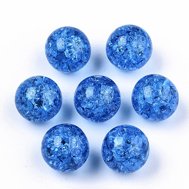 Transparent Crackle Acrylic Round Beads Strands(X-CCG-R002-12mm-03)-2