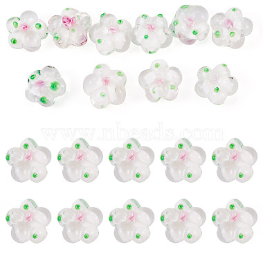10Pcs Handmade Lampwork Beads(LAMP-TADJ0001-01B)-1