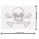 Skull Glass Rhinestone Patches(DIY-WH0303-006)-2