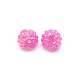 Opaque Acrylic Waxberry Beads(OACR-CJC0006-01H)-1