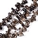 Natural Smoky Quartz Beads Strands(G-B072-D01-02)-1