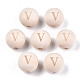 Unfinished Natural Wood European Beads(WOOD-S045-143A-01V)-1