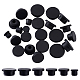 24Pcs 6 Styles Silicone Hole Plugs(AJEW-NB0007-80)-1