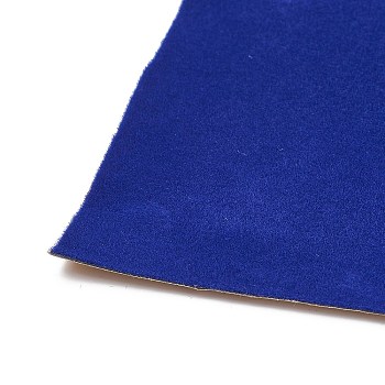 Adhesive Velvet Flocking Liner, for Jewelry Drawer Craft Fabric Peel Stick, Medium Blue, 500x25x0.1cm