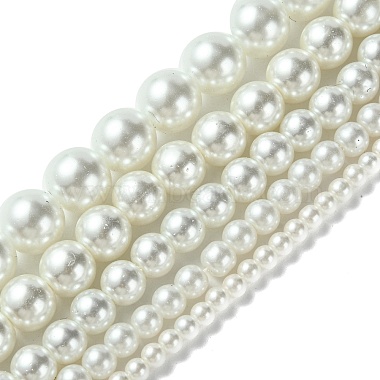 Dyed Glass Pearl Round Beads Strands(HY-X0001-06)-4