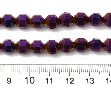 Electroplated Synthetic Non-magnetic Hematite Beads Strands(G-I364-L01-09)-4