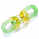 Two Tone Transparent Acrylic Linking Rings(OACR-S036-006B-N04)-2