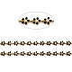 Звено цепи с эмалью из золотой латуни(CHC-H103-08J-G)-2