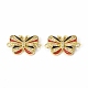 Brass Micro Pave Cubic Zirconia Connector Charms(KK-E068-VB407-4)-2