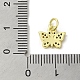 Real 18K Gold Plated Brass Pave Cubic Zirconia Pendants(KK-M283-10D-02)-3