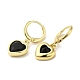 Real 18K Gold Plated Brass Dangle Leverback Earrings(EJEW-L268-006G-04)-2