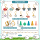 35Pcs Sheep DIY Knitting Tool Sets(HJEW-NB00057)-2