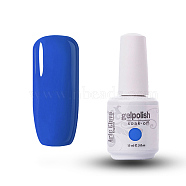 15ml Special Nail Gel, for Nail Art Stamping Print, Varnish Manicure Starter Kit, Blue, Bottle: 34x80mm(MRMJ-P006-D109)