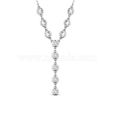 Clear Sterling Silver Necklaces