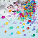 Elite 160Pcs 4 Style Transparent Acrylic Beads(OACR-PH0004-21)-4