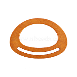 Wooden D Shaped Handles Replacement, for Handmade Bag Handbags Purse Handles, BurlyWood, 12x16.8x0.9mm, Inner Size: 7x11.1cm(FIND-CA0001-18A)