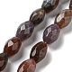 Natural Indian Agate Beads Strands(G-P520-C10-01)-1