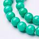 Chapelets de perles rondes en jade de Mashan naturelle(X-G-D263-6mm-XS15)-2