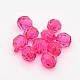 Faceted Transparent Acrylic Round Beads(X-DB8MM-M)-2