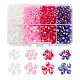 8 Style Bicone AB Color Plated Eco-Friendly Transparent Acrylic Beads(TACR-YW0001-37A)-1