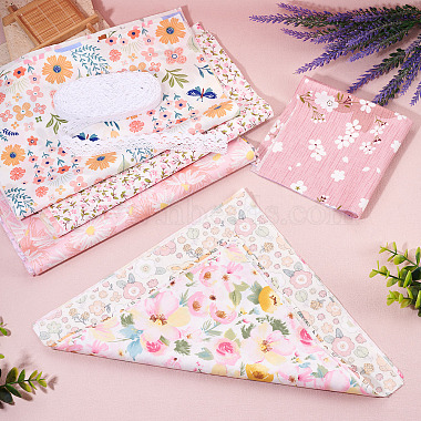 20pi&egrave;ce de tissu en coton(DIY-TAC0051-001)-7
