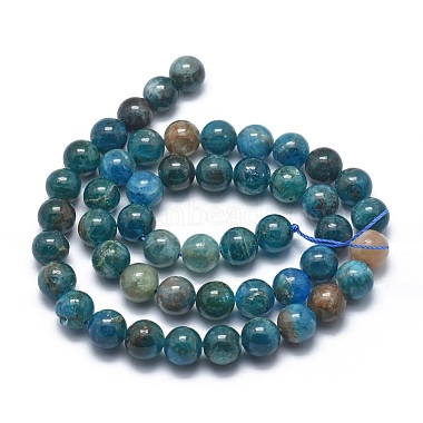 Natural Apatite Beads Strands(G-I254-08C)-4