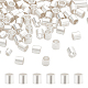 100Pcs 925 Sterling Silver Crimp Beads(STER-BC0001-87)-1