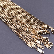 2.5mm Unisex 304 Stainless Steel Rolo Chains Necklaces(WT9583-2)