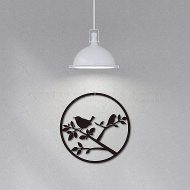 Iron Wall Hanging Decorative(HJEW-WH0013-063)-7