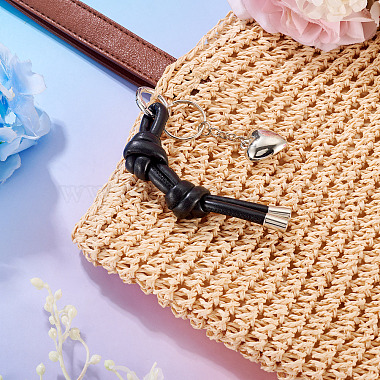 Imitation Leather & Plastic Keychains(KEYC-TAC00083)-6