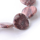 Natural Red Picture Jasper Beads Strands(G-R356-08)-3