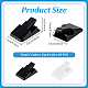 40Pcs 2 Colors Plastic Ring Holder(KY-PH0002-37)-2