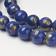 Natural Mashan Jade Beads Strands(X-G-P232-01-G-12mm)-1