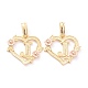 Real 18K Gold Plated Brass  Pendants(KK-J042-43G-J)-1