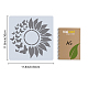 PET Plastic Drawing Painting Stencils Templates(DIY-WH0244-110)-2