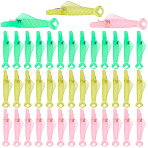 Fish Shape Sewing Machine Needle Threaders, Quick Sewing Threader Needle Guide Tool, Plastic Sewing Wire Loop, Mixed Color, 32x8x4mm, 30pcs/color(DIY-CP0011-19B)
