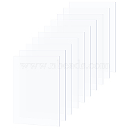 Transparent Acrylic for Picture Frame, Rectangle, Clear, 12.7x8.9x0.07cm, 10pcs/set(DIY-WH0204-82B)