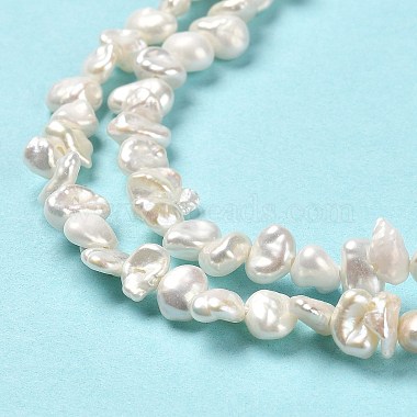 Natural Keshi Pearl Beads Strands(PEAR-J007-12)-4