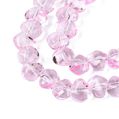 Baking Paint Transparent Glass Beads Strands(GLAA-Q109-01A-02)-3