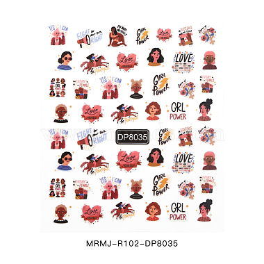 Summer Nail Decals Stickers(MRMJ-R102-DP8035)-2