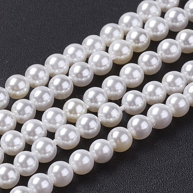 5mm Seashell Round Shell Pearl Beads